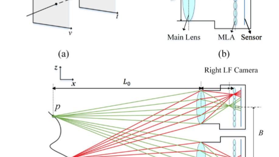 Binocular Light-Field: Imaging Theory and Occlusion-Robust Depth Perception Application