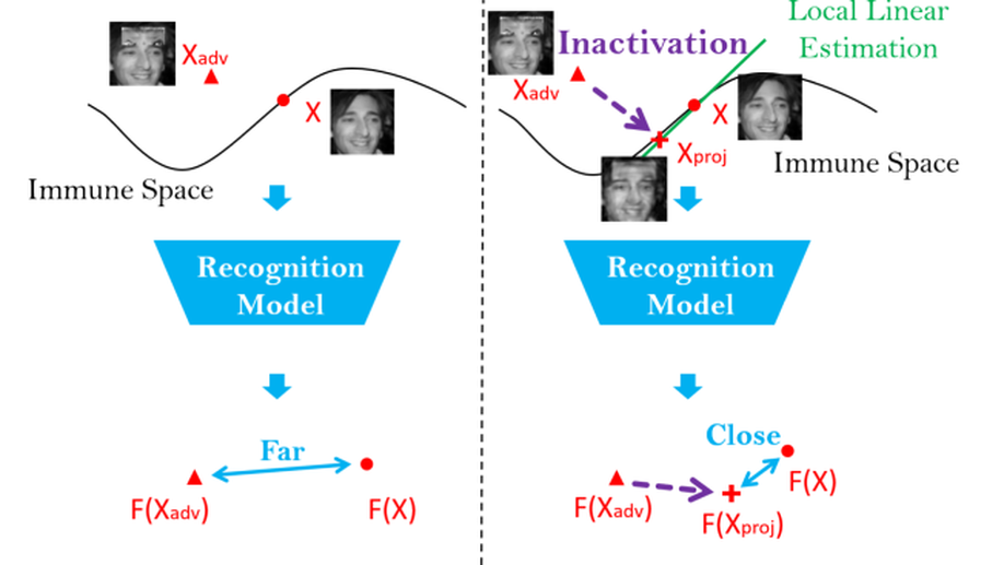 Perturbation Inactivation Based Adversarial Defense for Face Recognition